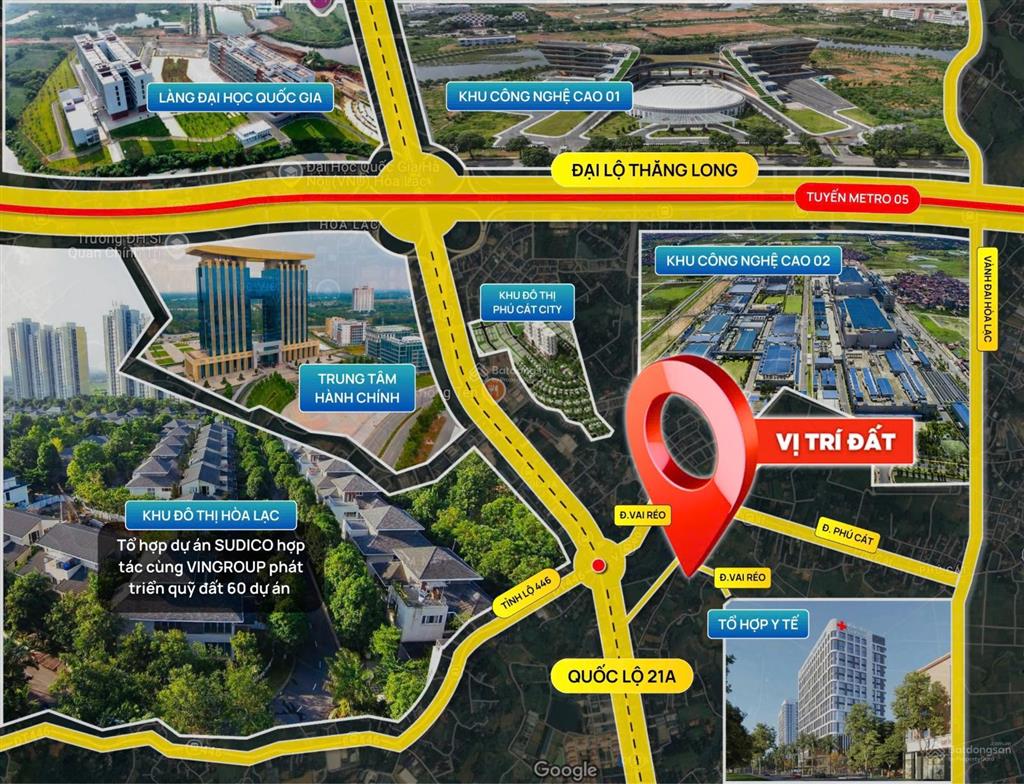 Bán đất vai réo xã phú cát 100m2 full thổ cư hàng đẹp hiếm từ hơn 3 tỷ 0977 514 ***