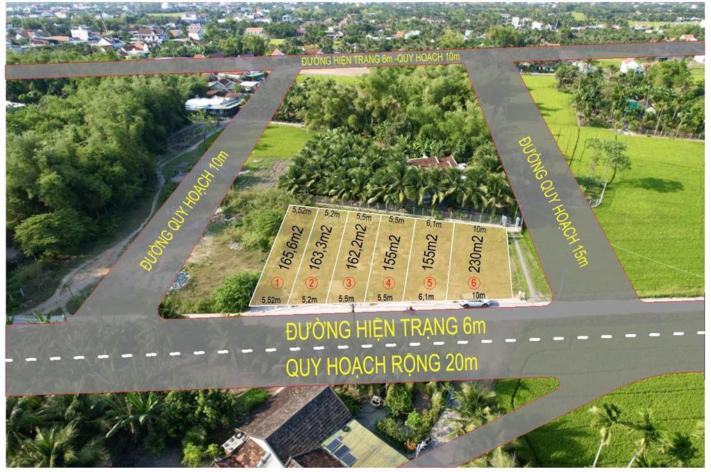 Bán đất đường nguyễn cụ 20m khu trung tâm phường ninh hoà, sát ql1a 162m2 chỉ 1tỷ440tr (8,9tr/m2)