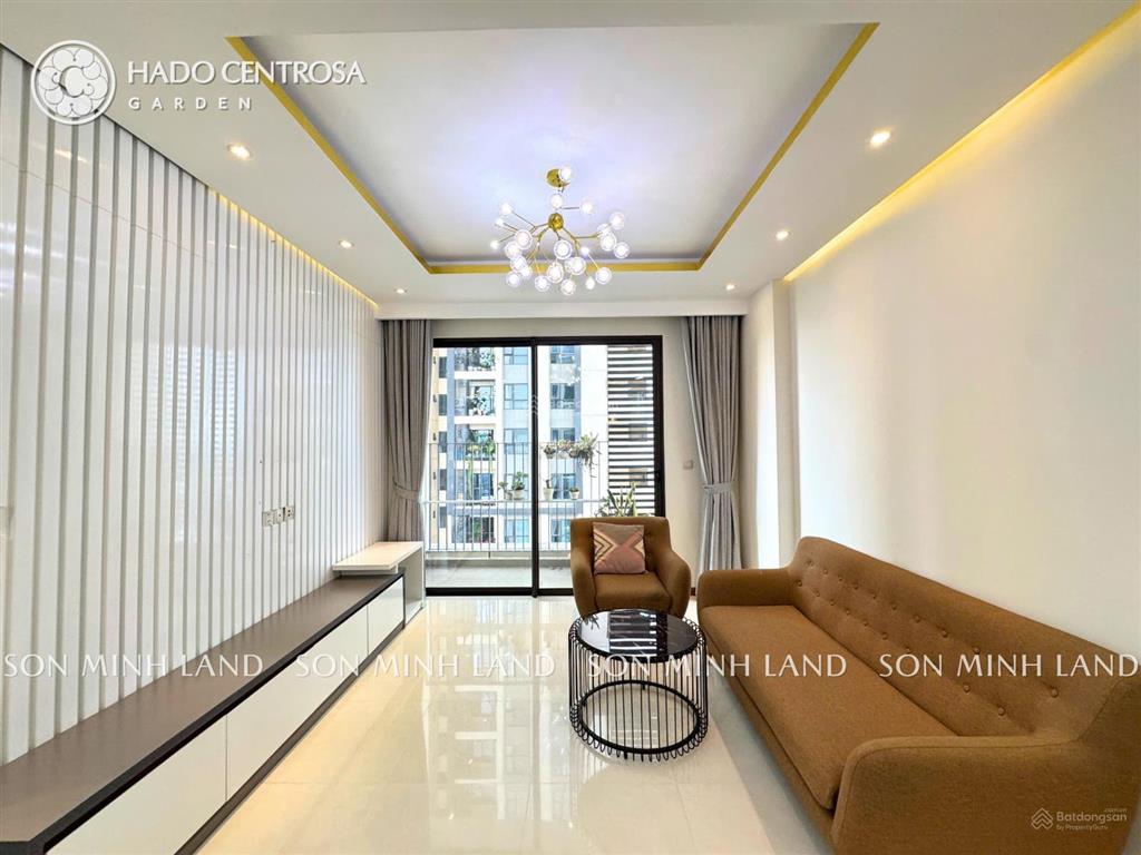 Sẵn sổ hồng bán căn góc 2pn + đn (105m2) nội thất đẹp tầng vườn treo tại hà đô centrosa.tấn đại