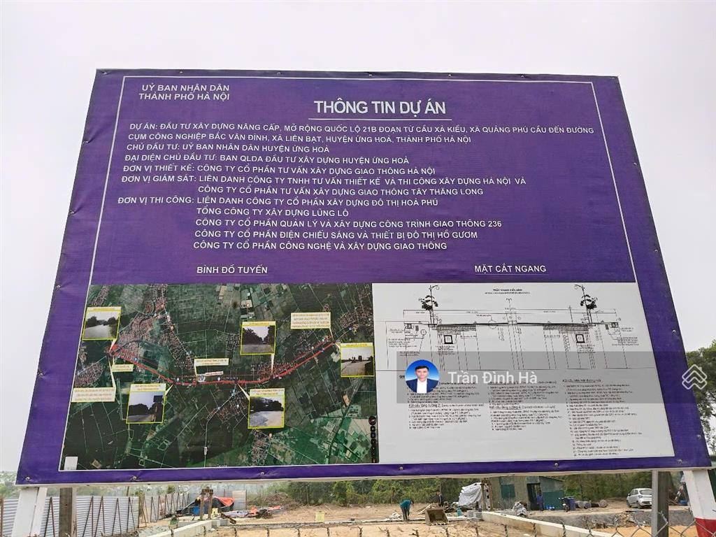 Đất hoa đường, trường thịnh, ứng hòa, 142m2, nở hậu, ô tô vào nhà, 3.6 tỷ hà nội. 0914 766 ***