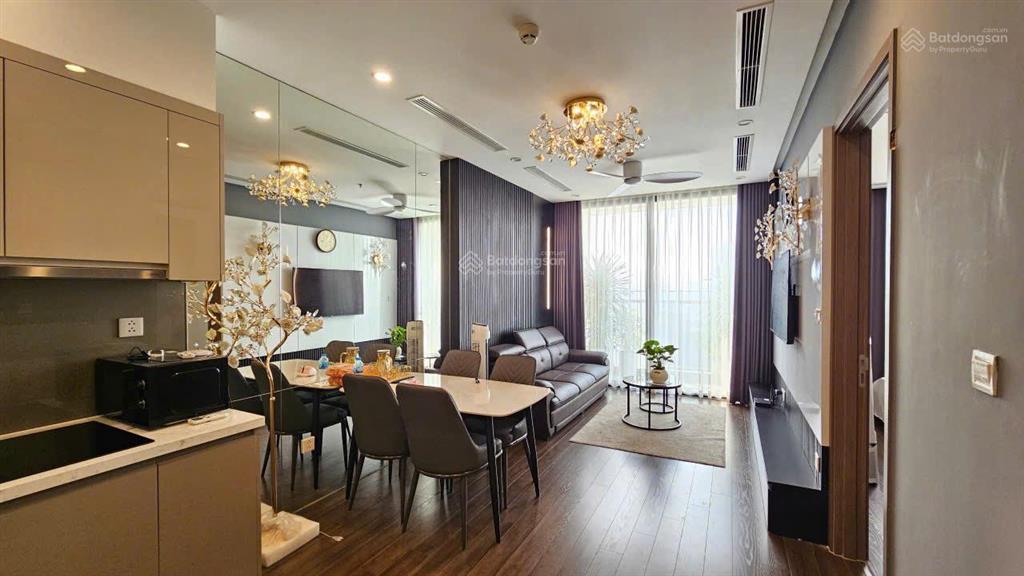 Bán căn hộ 2pn 2wc góc tại vinhomes symphony riverside hoàn thiện full nội thất đẹp. bán giá 7,5 tỷ