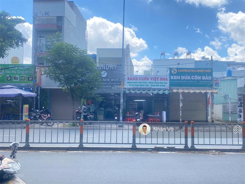 Đối diện aeon tân phú. mt đường, dt 4m x 16m. giá 14.5 tỷ tl