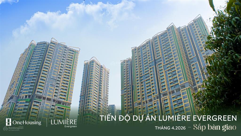 Smart city chính chủ cần bán căn 2 ngủ, 61m2, thiết kế đẹp tại lumiere evergreen