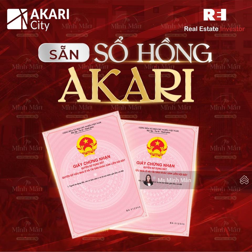 Chủ thanh lý gấp căn hộ akari bình tân, 2pn sẵn sổ hồng, thanh toán 20% nhận nhà mới, vào ở ngay