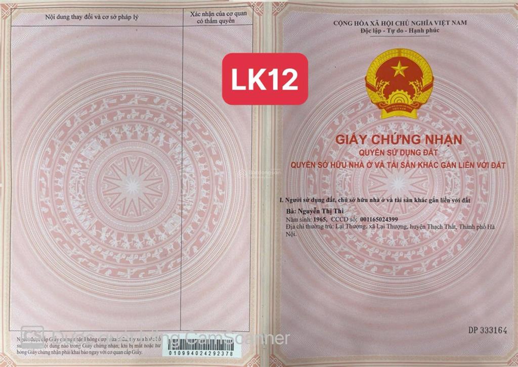 Bán đất tại đường phú mãn, xã phú cát, quốc oai, hà nội, 269.5m2 mt 10m sẵn sổ giá 4 tỷ 0977 514 ***
