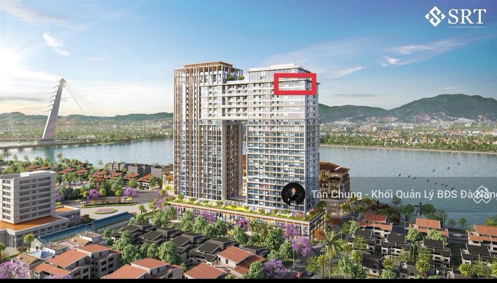 Căn dualkey chiều cao trần 3m8 tầng cao view pháo hoa, cầu rồng, biển diện tích 92,3m2 giá 9 tỷ