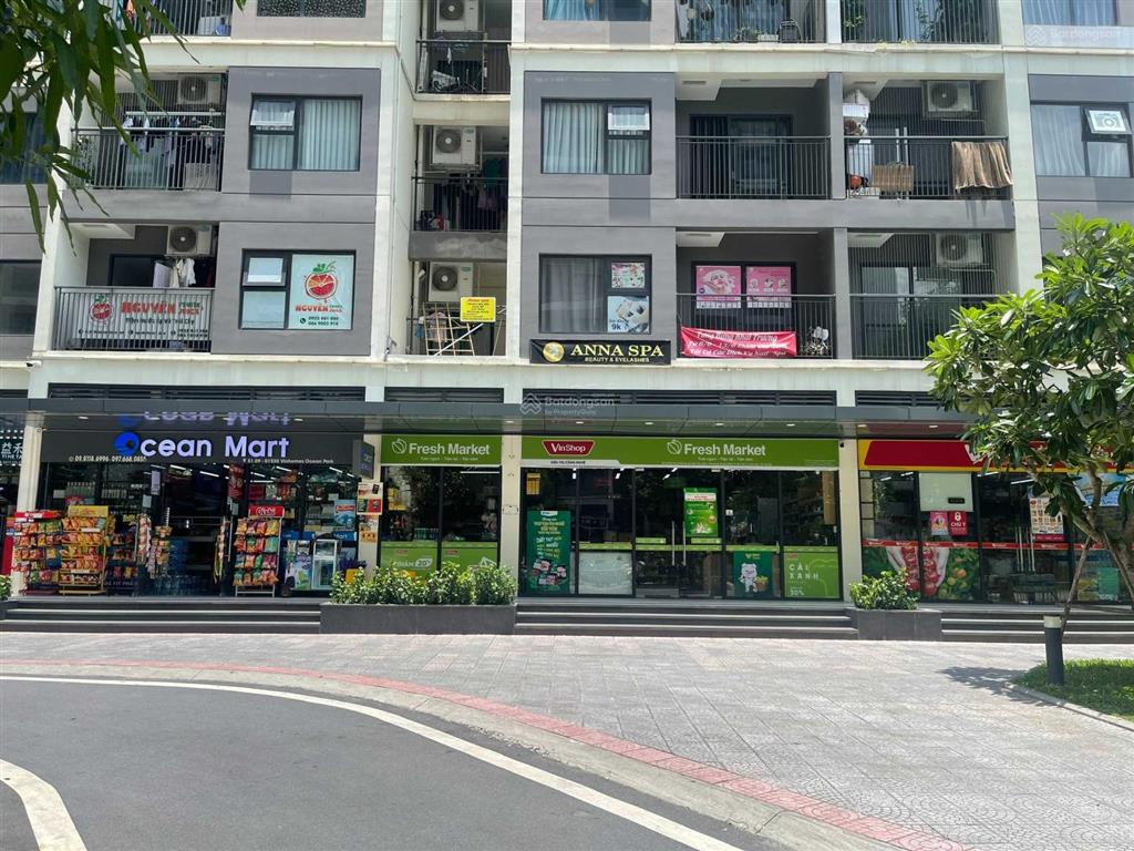 Chính chủ cần bán gấp shop chân đế vinhomes ocean park mặt sảnh diện tích 36 m2, bán giá 6 tỷ