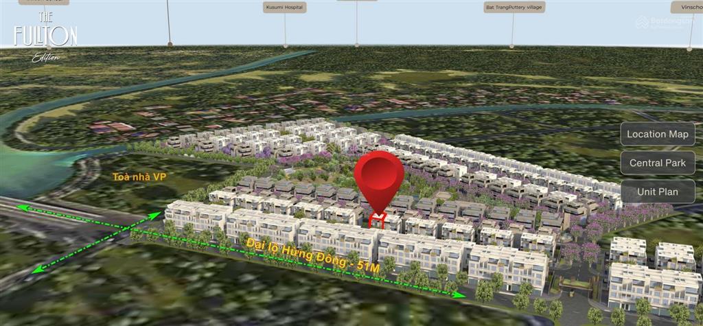 Twin villa fullton edition 216m2 nhà 4 tầng 3 mặt thoáng 2 công viên to thanh khoản vip