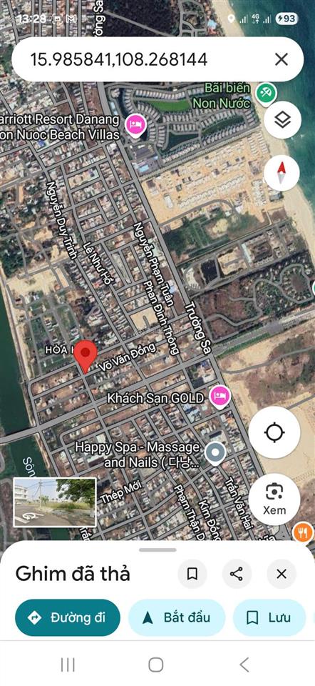 Chính chủ cần bán lô đất 2 mt võ văn đồng bùi quốc khái giá 10,5 tỷ, 136,3m2. 0905 959 ***