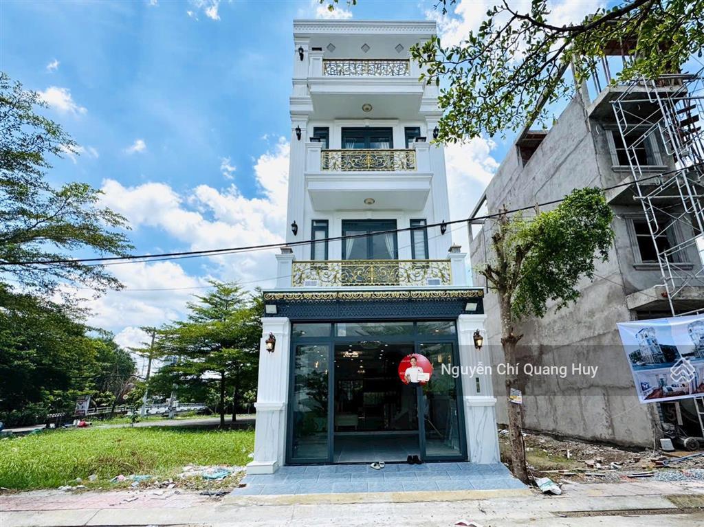Nhà phố hiện đại xây dựng mới đường 9m kdc 96 đào tông nguyên 5m x 16m sổ hồng, giá 9,8 tỷ
