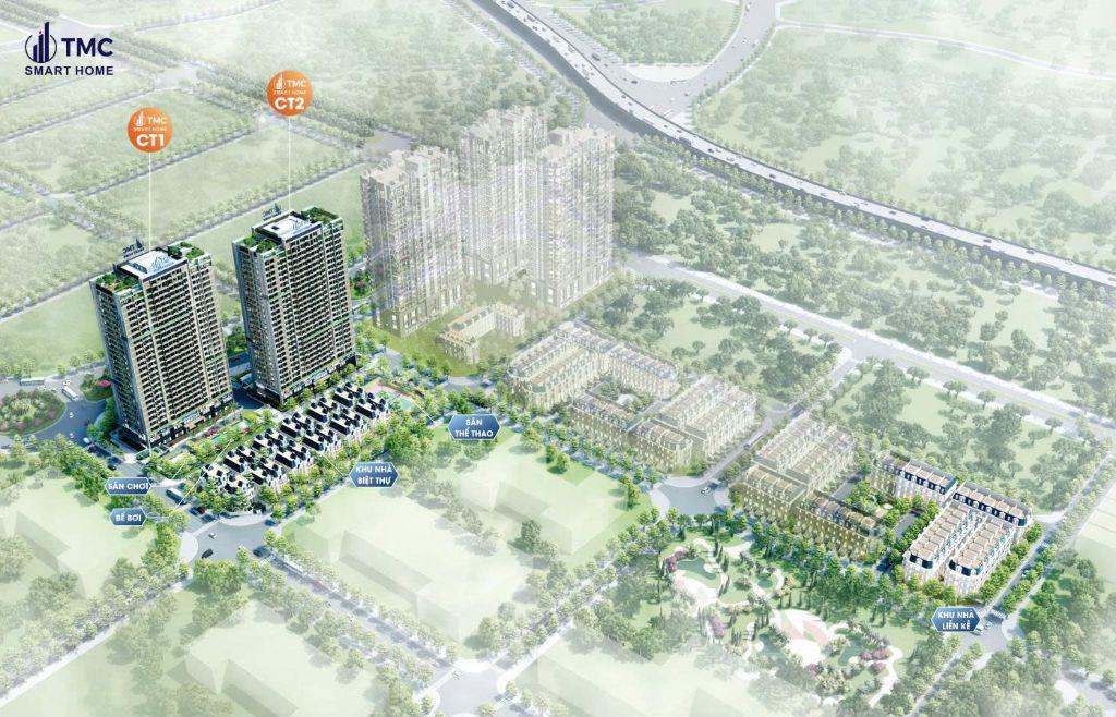 Bán chung cư TMC Smart Home Phạm Văn Đồng Hà Nội - Giá bán từ 90 triệu /m2 full đồ