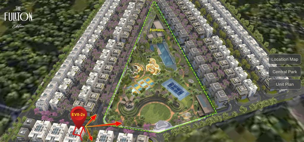 Tứ lập enclave villa the fullton độc quyền hàng hiếm thanh khoản vip, view công viên trung tâm