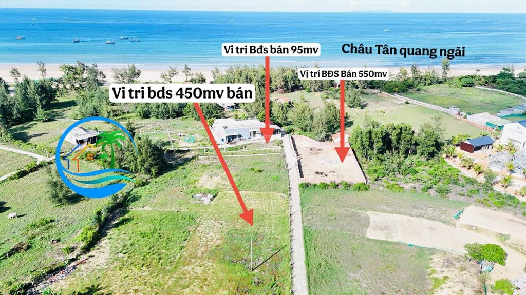 Biển châu tân, quảng ngãi e có nền giá tốt, có thổ cư bao đầu tư