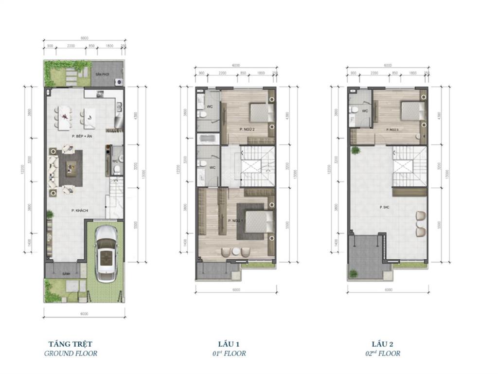 Bán nhanh căn verosa park dt 6x19m, giá 16,5 tỷ nhà thô hàng hiếm. view siêu thoáng