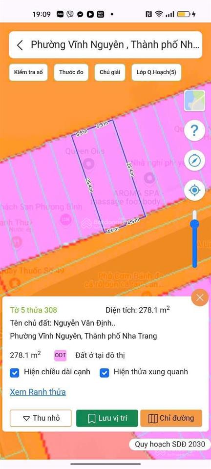 Chỉ 48 tỷ sở hữu 278,1m2 ngang 11m. mặt đường hoàng diệu. gần biển trần phú nha trang. tặng nhà