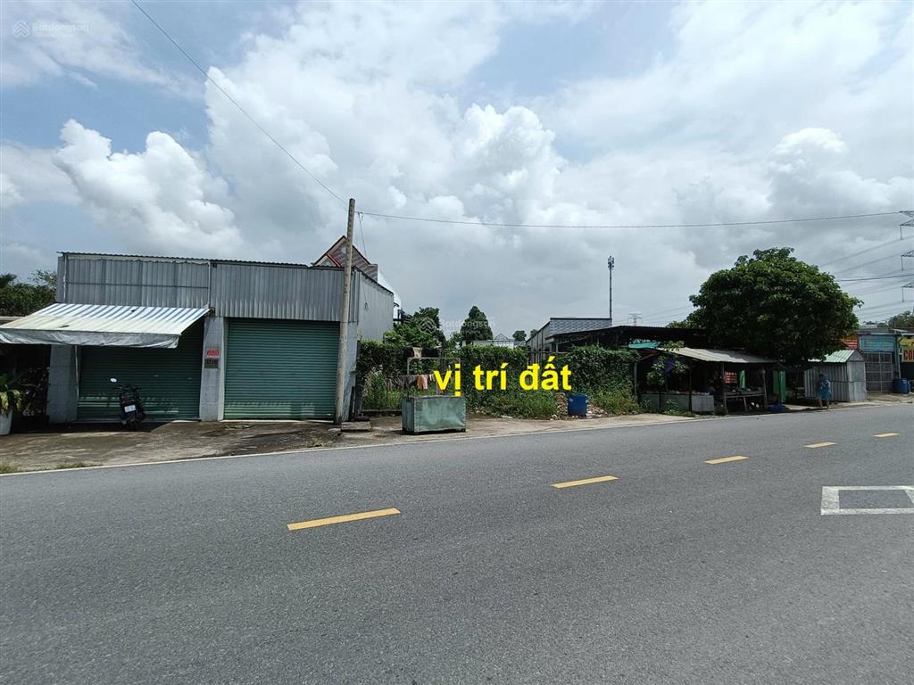Bán đất mặt tiền đường nguyễn kim cương, xã tân thạnh đông, củ chi, 458m2, 11x39m(47)m, 8,6 tỷ
