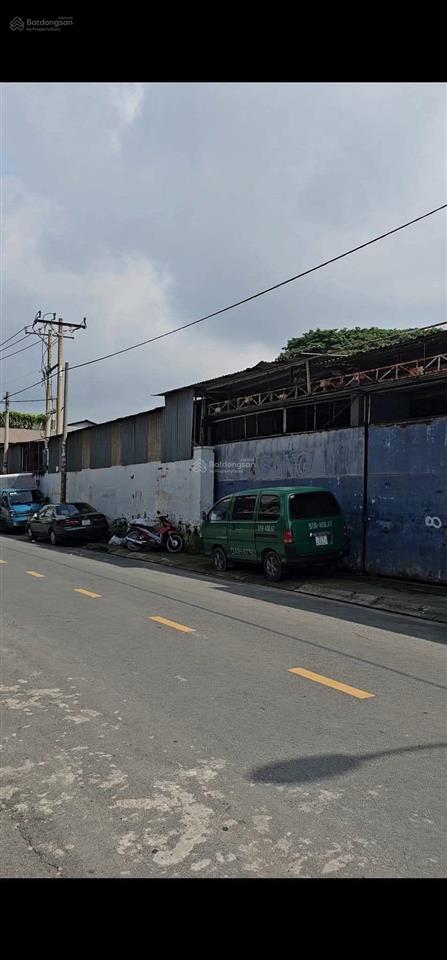 Bán xưởng quận 12, dt 2563m2, giá 65 tỷ