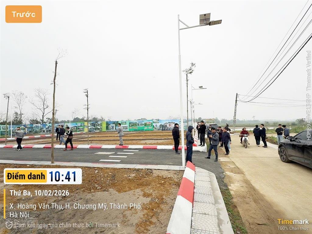 Lô góc hiếm có 89,4m2 full thổ cư. hàng f0 gần trung tâm hà đông chương mỹ hà nội. giá 1,4 tỷ