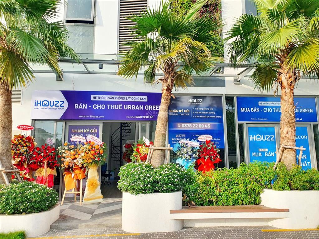 Bán shophouse urban green thủ đức chỉ 8,5 tỷ, cdt hỗ trợ thuê lại 30% giá trị hd (bao gồm vat)