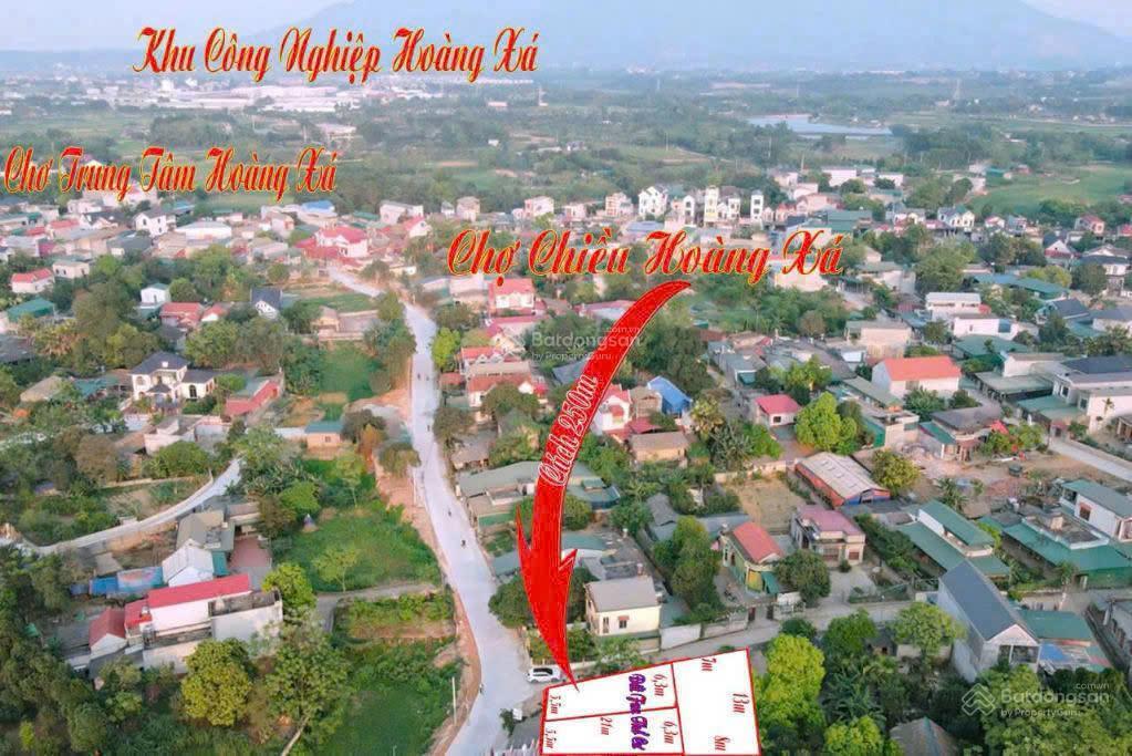 Lô đất tiềm năng, sát kcn hoàng xá, dân cư đông, sầm uất, cách chợ hoàng xá chỉ 100m, vườn vua 3km
