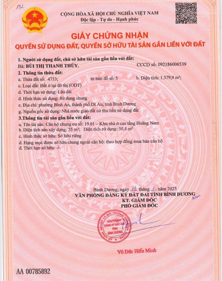 Tiến cần bán căn hộ 52m2 mã căn 17 mà giá chỉ 1,790 tỷ