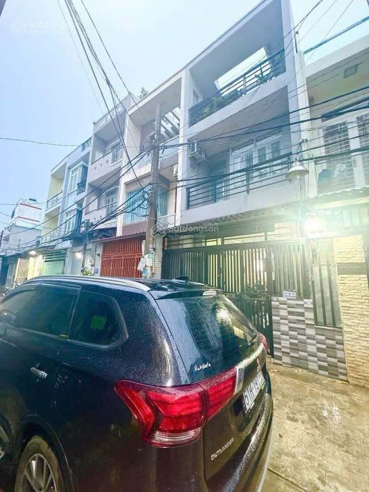 Nhà 1 trệt 2 lầu ngay lê văn quới, bình hưng hoà a (4x16m) đường ô tô, 4pn 3wc