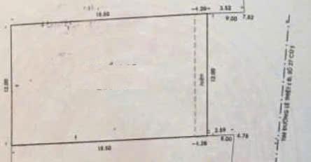 Mặt tiền lê thiệt tân phú, 12x20m, 1 lầu, giá 26,5 tỷ tl