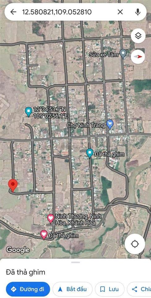 Đất full thổ ninh thượng ninh hòa giá 380 triệu