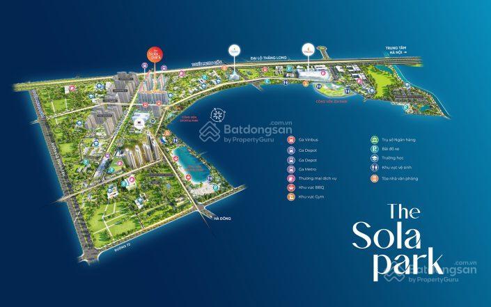 Chính chủ cần bán gấp căn 2pn2wc + diện tích 64m2 giá 4,6 tỷ tại sola park vinhomes smart city