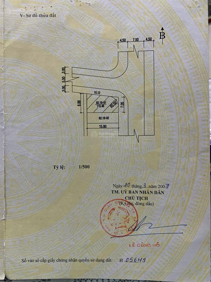 Bán nhanh lô góc 2 mặt tiền đường lê văn quý, đà nẵng. cách biển 900m