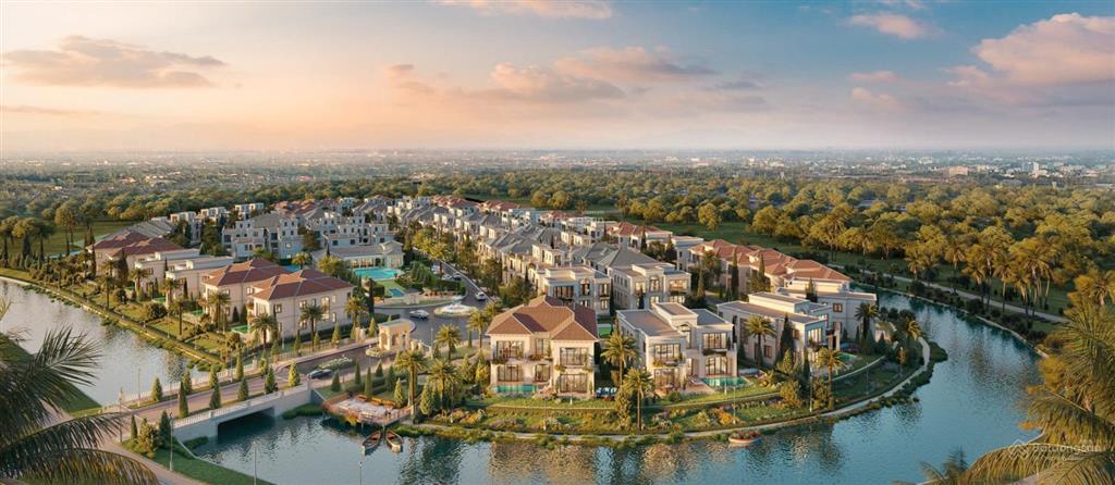 Biệt thự 332m2 park village vị trí đẹp nhất waterpoint kênh đào bao quanh. chiết khấu 15%