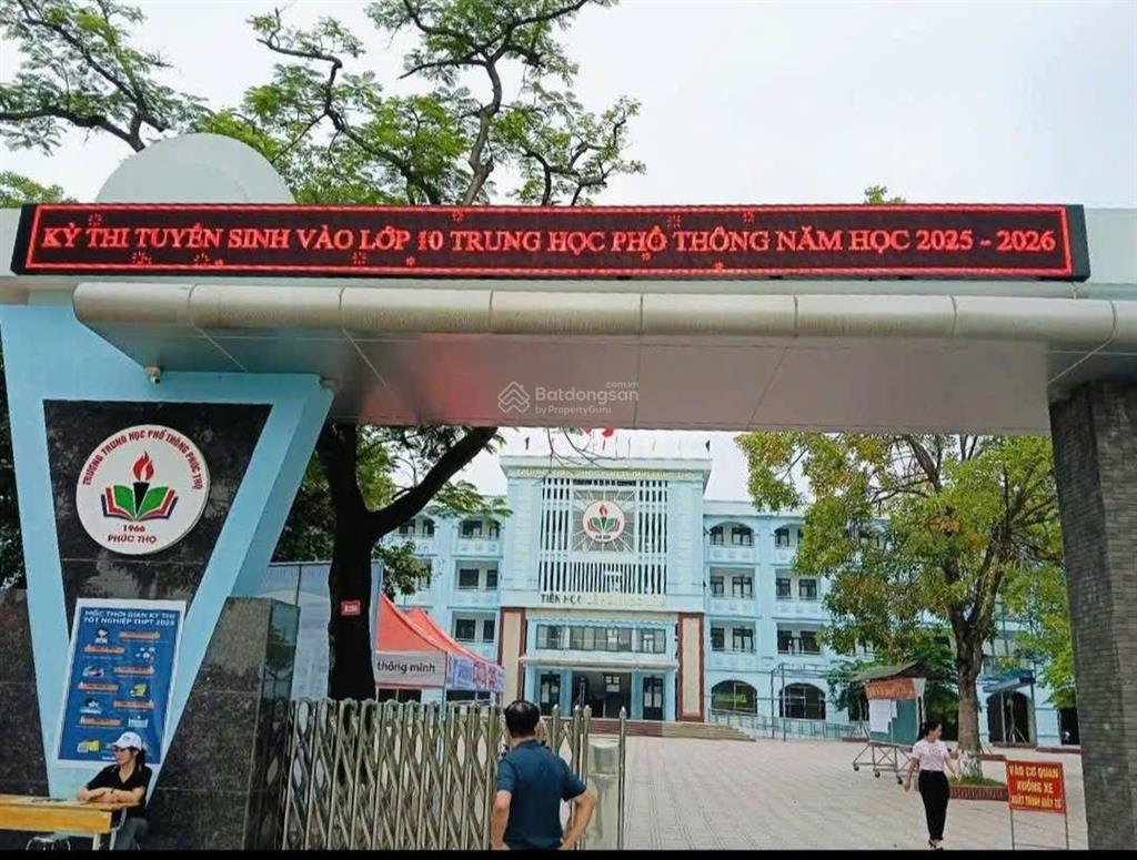 Bán đất tại xã võng xuyên, phúc thọ, hà nội, cạnh trường cấp 3, giá ưu đãi 40 triệu / m2, 80 m²