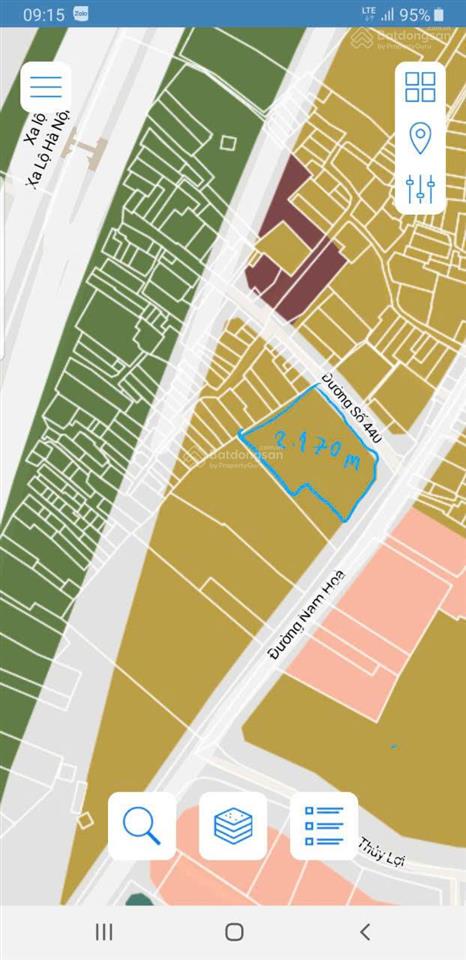 Chuyển nhượng lô đất góc 2mt đường nam hoà đường 440, phước long, tp thủ đức