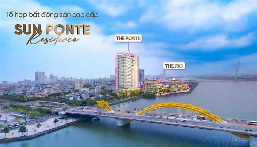 Sở hữu căn hộ sun ponte đà nẵng chỉ từ 4,x tỷ view biển mỹ khuê view sông hàn dòng tiền cao