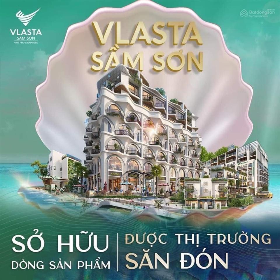 Chính chủ cần bán khách sạn 8 tầng mặt biển dự án vlasta sầm sơn, sổ đỏ lâu dài. giá đầu tư