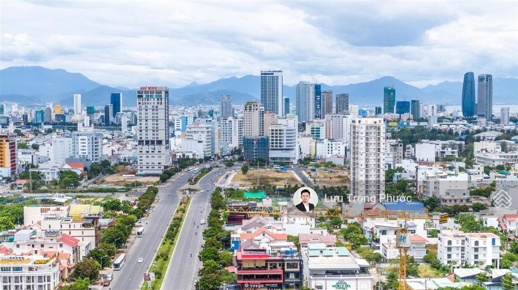 Siêu phẩm đất 2 mặt tiền đường võ văn kiệt, trung tâm sơn trà, đà nẵng, xây cao 21 tầng