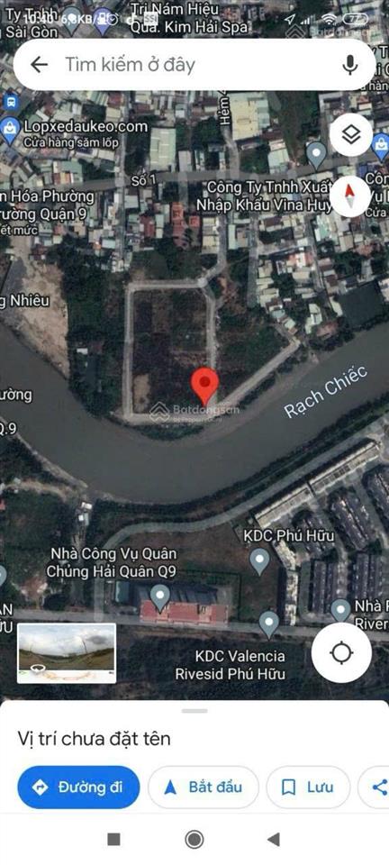 Kẹt tiền bán lô đất ngay sông rạch chiếc đường 1, long trường quận 9 tp. thủ đức 35tr/m2