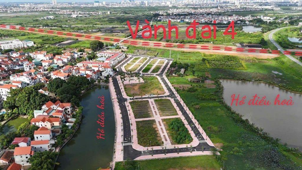 Rẻ nhất! Bán gấp đất ĐG Lòng Khúc, Tiền Yên, DT 90m2, mt8m, 3 bước ra VĐ4, giá chỉ 75tr/m2
