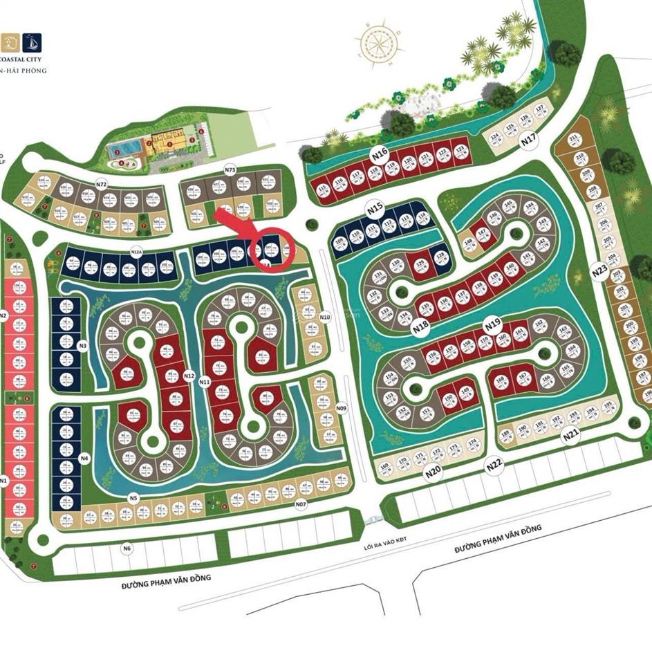 Chính chủ cần bán villa view sân golf ruby coastal city đồ sơn hải phòng