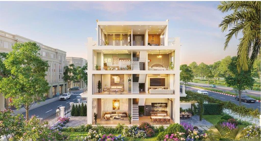 Liền kề xẻ khe hiếm mặt vincom song lập mini | 120m² | đường 13m | view công viên | 22 tỷ