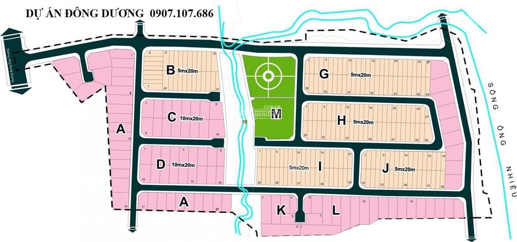 Chọn lọc 3 nền đất khu dân cư đông dương, đường bưng ông thoàn, q9 giá cạnh tranh anh chị lựa chọn