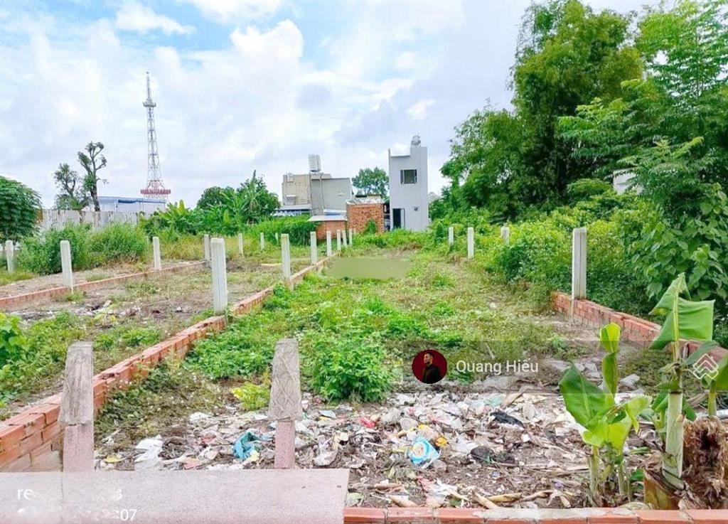 Bán lô đất 124m2 (ngang 6m) đ. ninh tốn, thị trấn củ chi, giá 1 tỷ, sổ hồng riêng