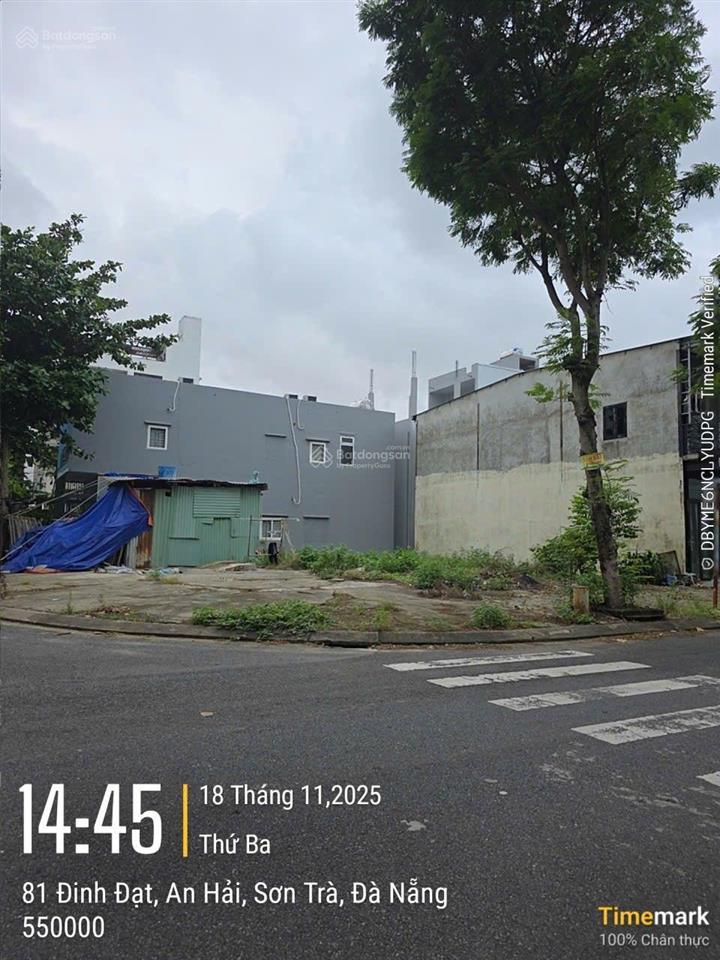 Lô góc đinh đạt 263m2 ngang 16m view biển võ nguyên giáp, mỹ khê đẹp rẻ
