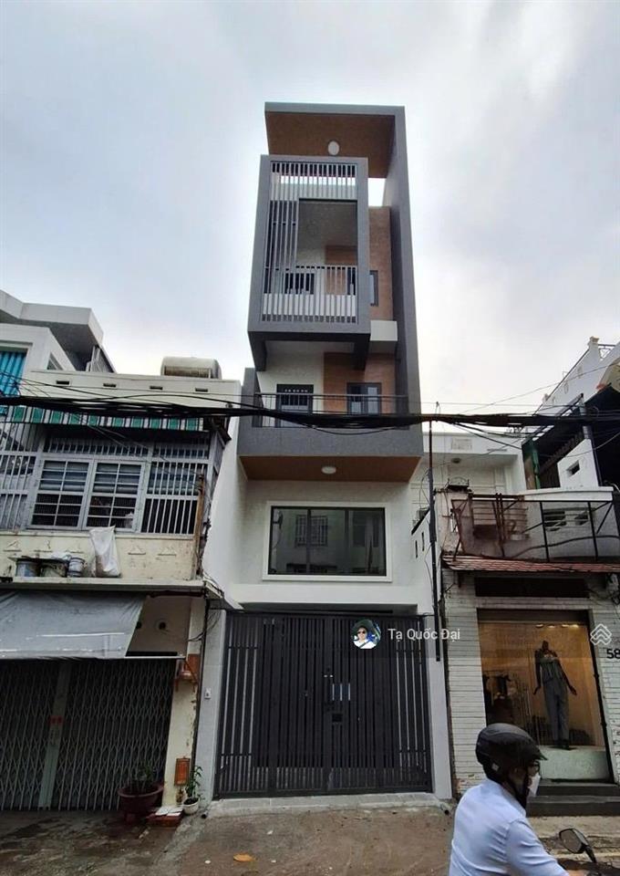 Phú nhuận mt nguyễn đình chính 57m2 14,3 tỷ 4 tầng 5pn