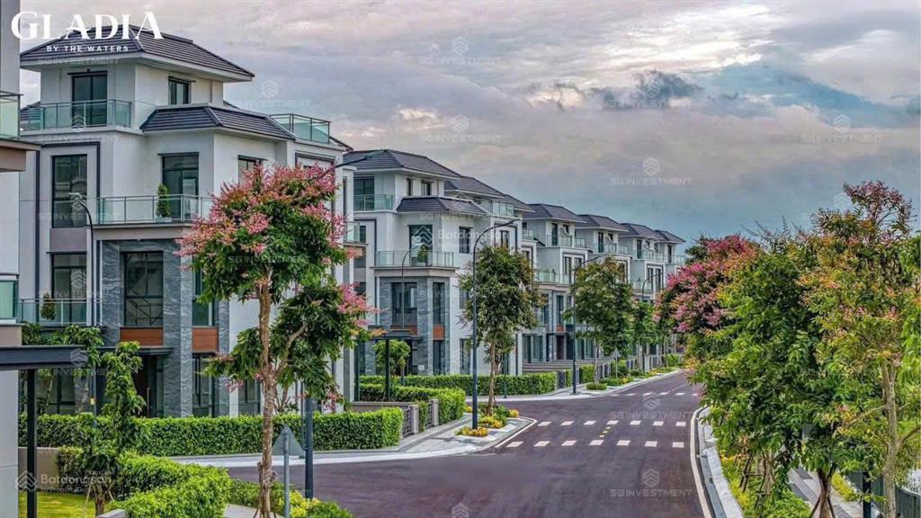Cập nhật bảng hàng nhà phố, biệt thự gladia by the waters từ keppel land khang điền, quận 2