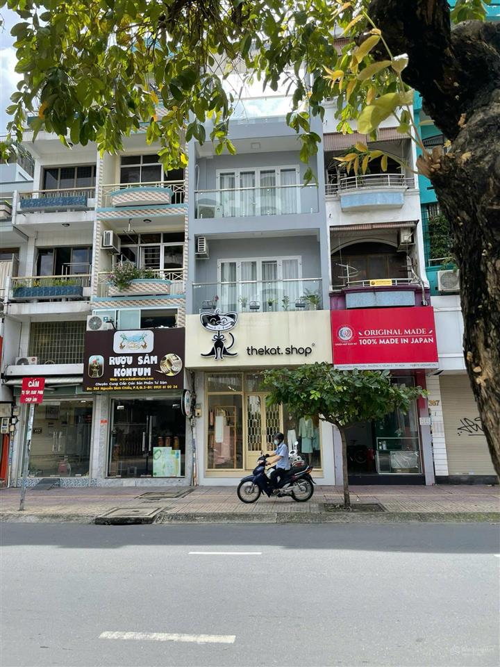 Mặt tiền nguyễn đình chiểu, quận 3. nhà 5 tầng hiện đại giá 27.8 tỷ tl