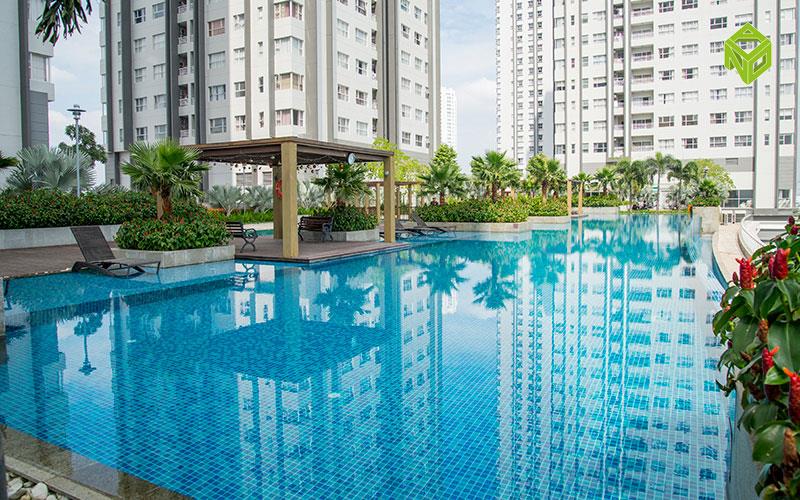 Bán ch 2pn, 2wc, 76m2 tại sunrise city, giá 5.8 tỷ vnd, view đẹp