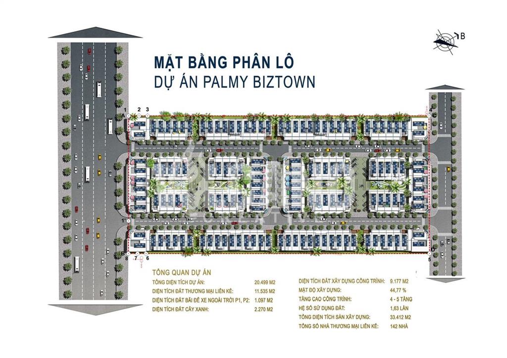 Chính chủ bán shophouse dự án palmy biztown thanh trì (đặc biệt lô góc 81m 3 mặt tiền), 0917 136 ***