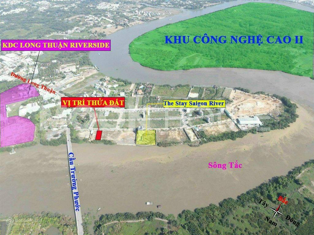 Đất biệt thự giáp sông tắc diện tích 282,4m2