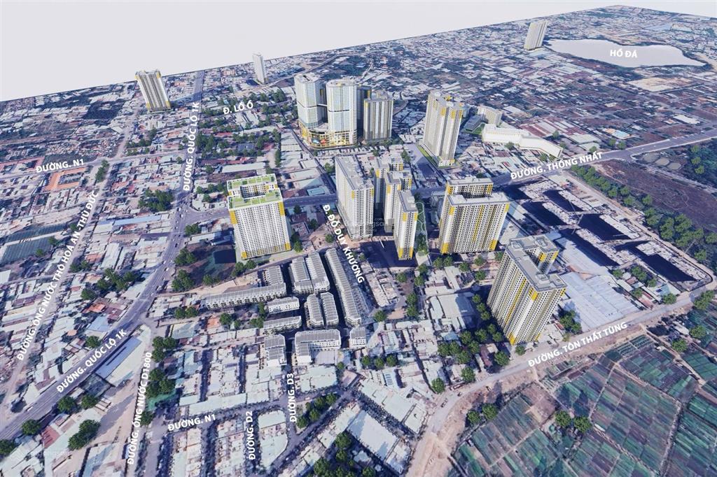 Bcons center city chính sách hỗ trợ thanh toán linh hoạt từ 5% sở hữu ngay, giá chỉ 54,5 tr/m2
